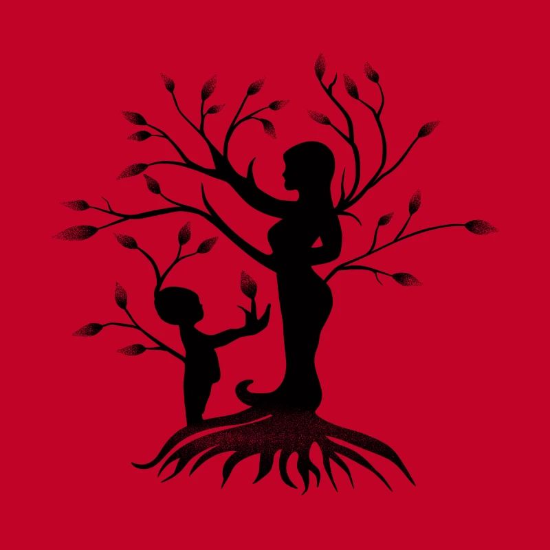 Liebe Mutter und Kind