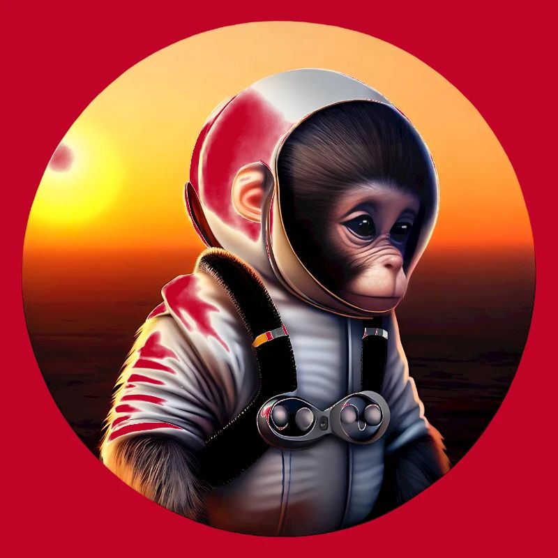 Singe astronaute