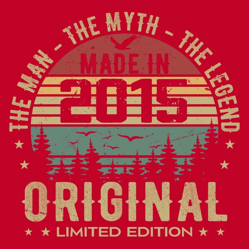 Original 2015 Retro 2015 Geburtstagsgeschenk 2015