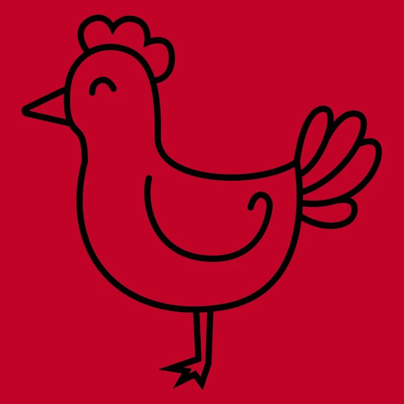 Poulet Comic Animal