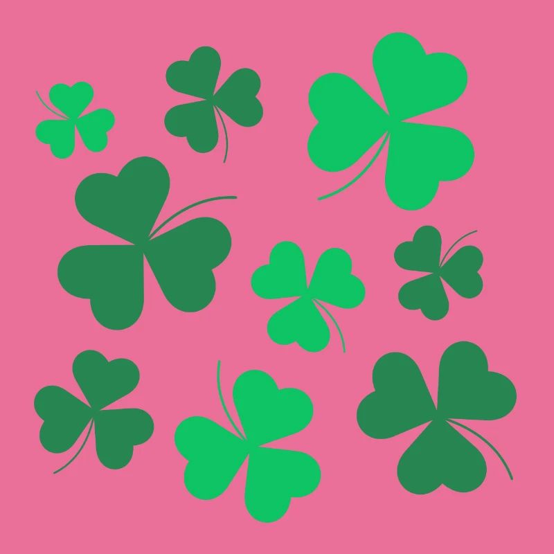 Trèfle, Trèfle, Irlandais, Printemps, Saint-Patrick