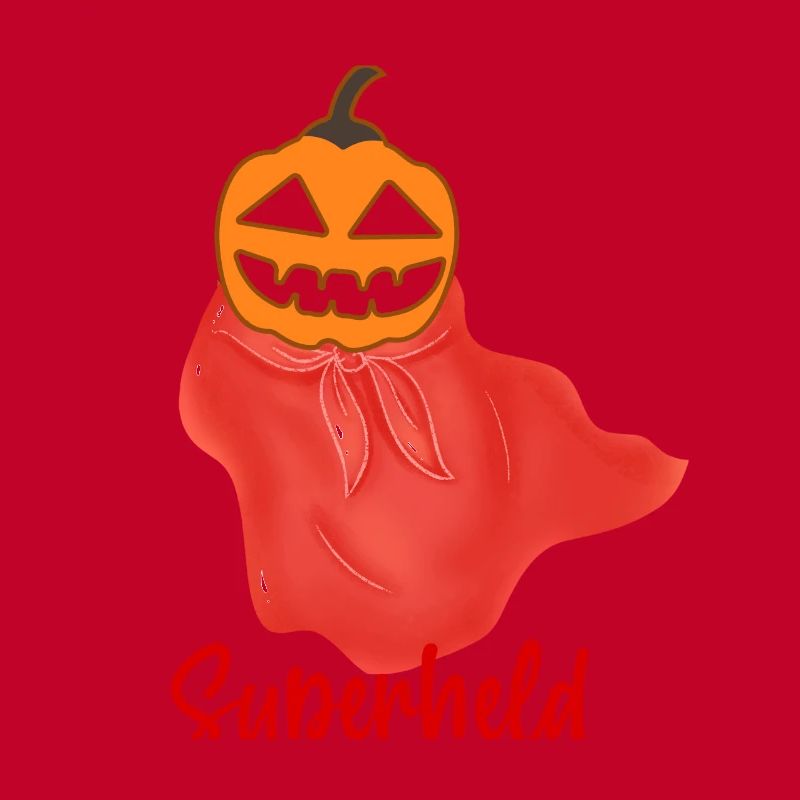 Super-héros, Helloween,Citrouille,Cap,Héros