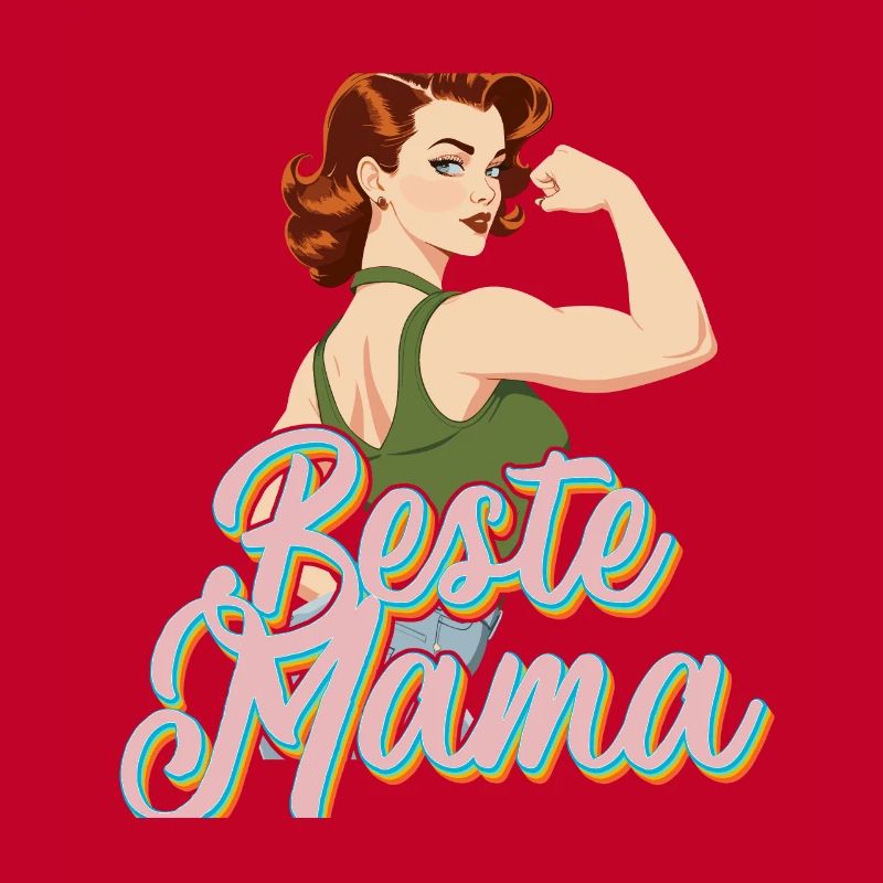 Beste Mama Stolze Mutter Muttertag Design