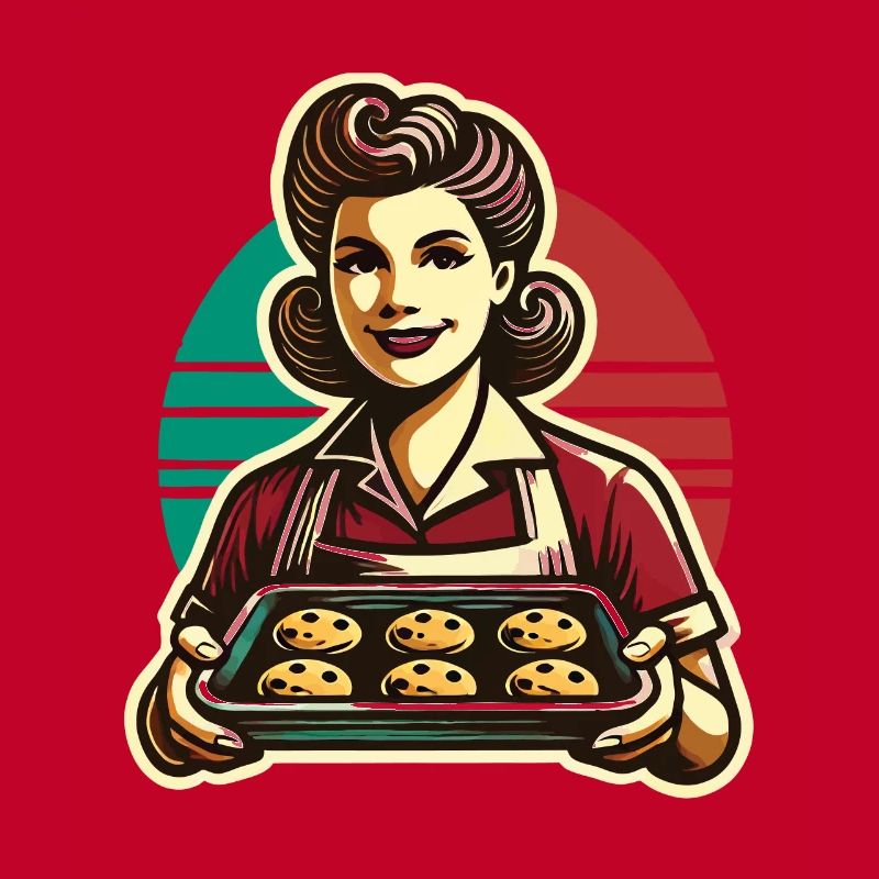 Nostalgic Baking Experience Retro