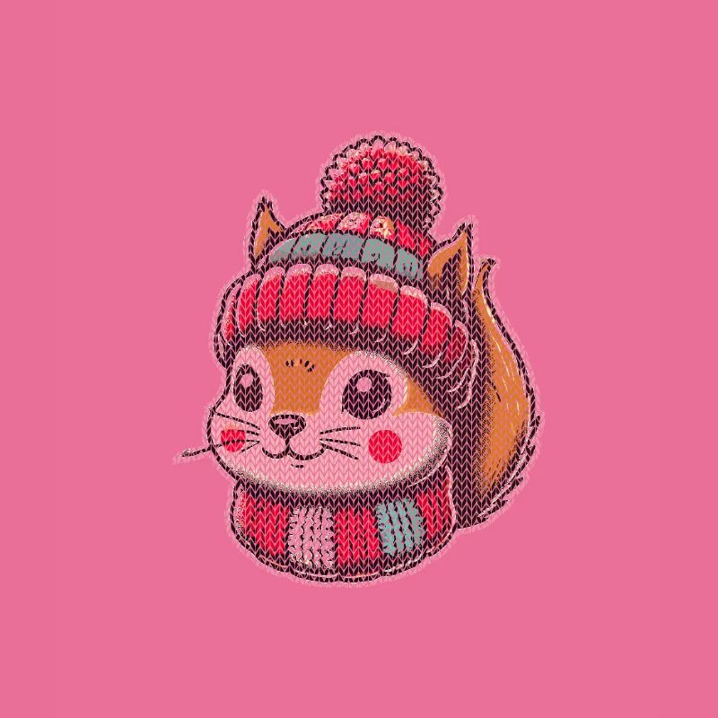 Cute Knitting Pattern Squirrel Winter