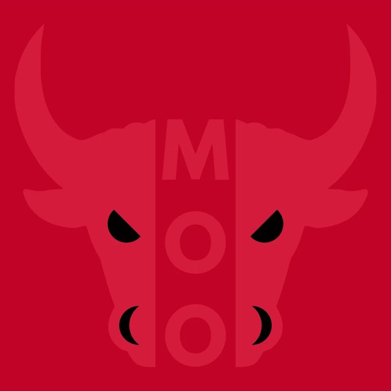 Moo (Hälfte Kopf Stier)