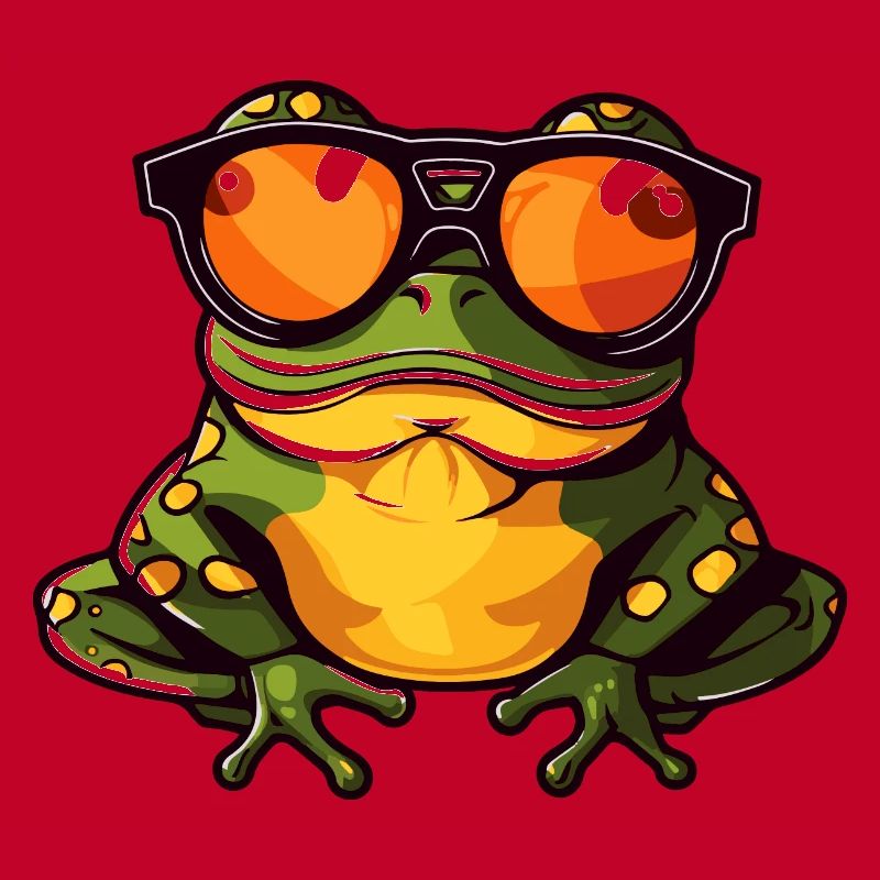 Grenouille Drôle Cool