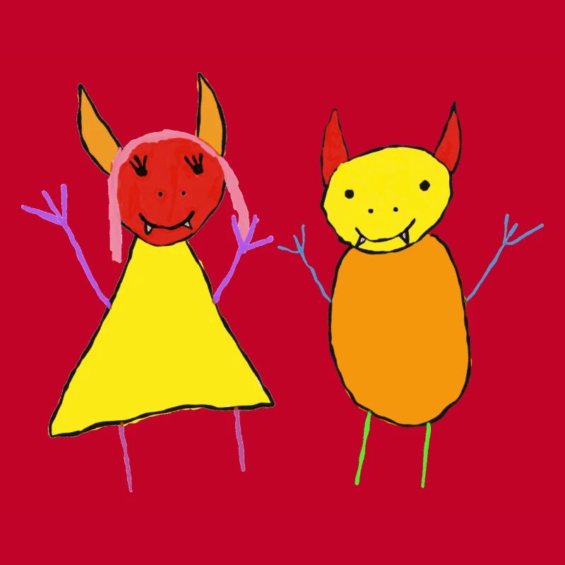 Devil Couple - Devil Bunt - Monster