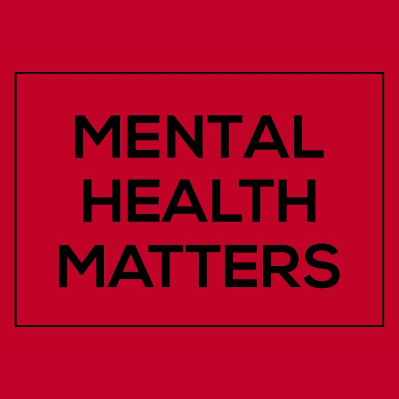 Mental Health Matters Beendet das Stigma Geschenk