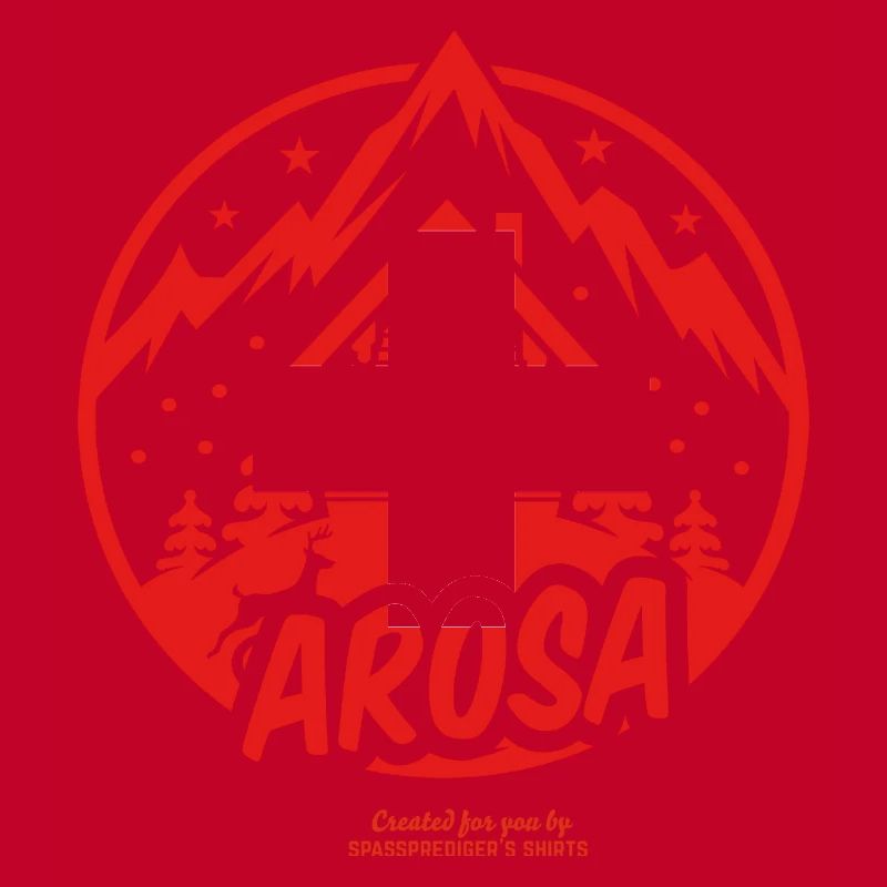 Arosa Suisse conception de ski et d'après-ski