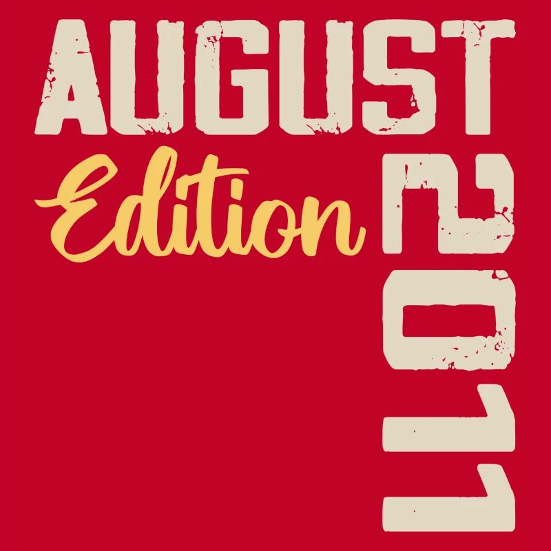 Jubiläum August 2011 - Limited Edition August 2011