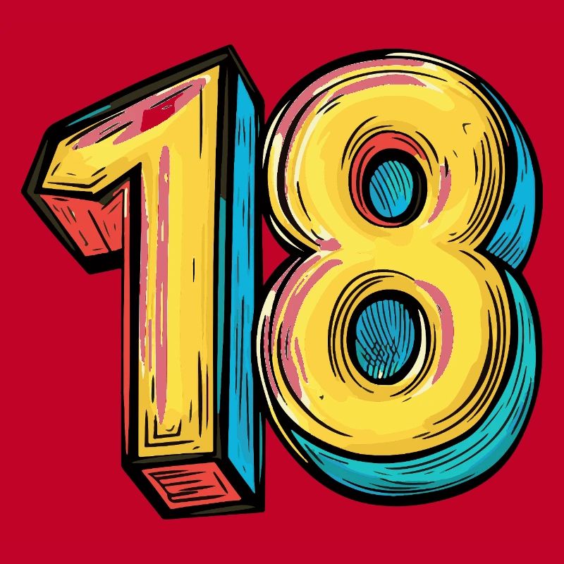 18 Number Comic
