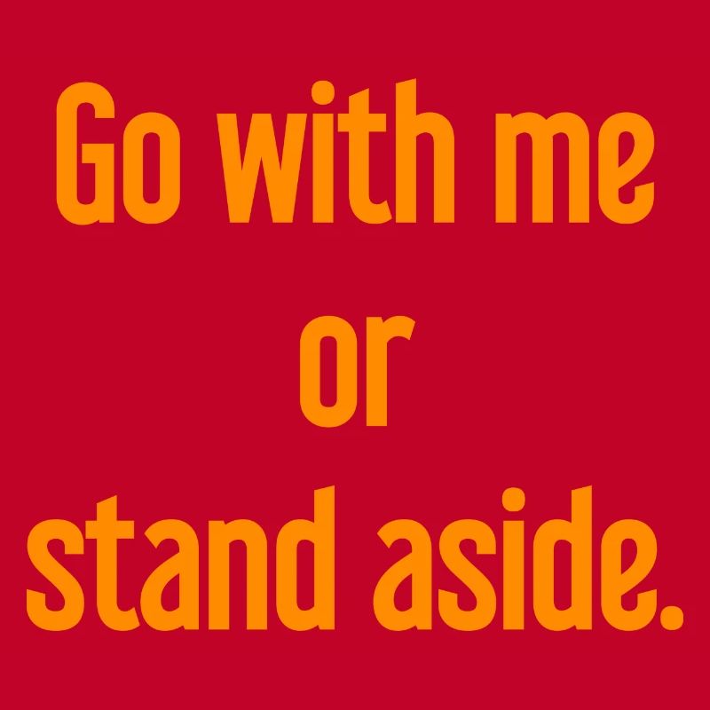 Walk with or aside