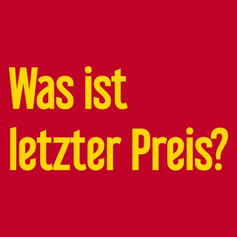 Was ist letzter Preis?