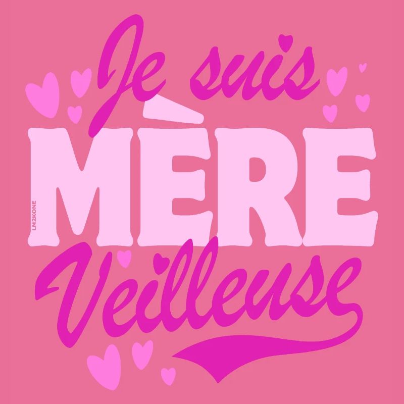 Muttertag - Ich bin eine Mutter Nachtlicht - pink