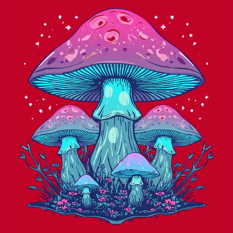 Ätherische Neonpilze