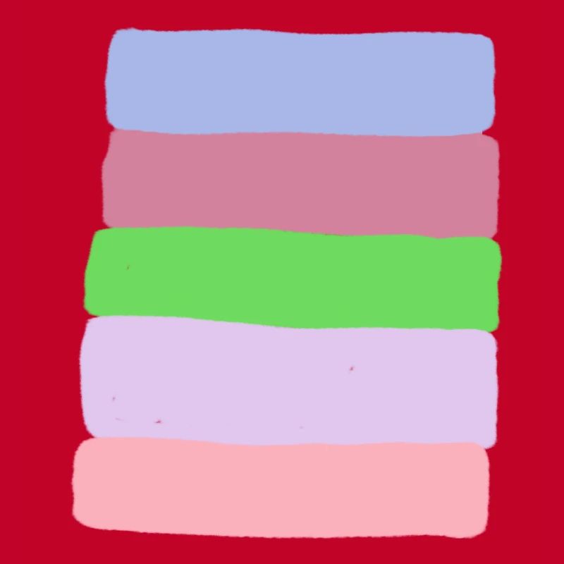 Pastel Stripe Stack