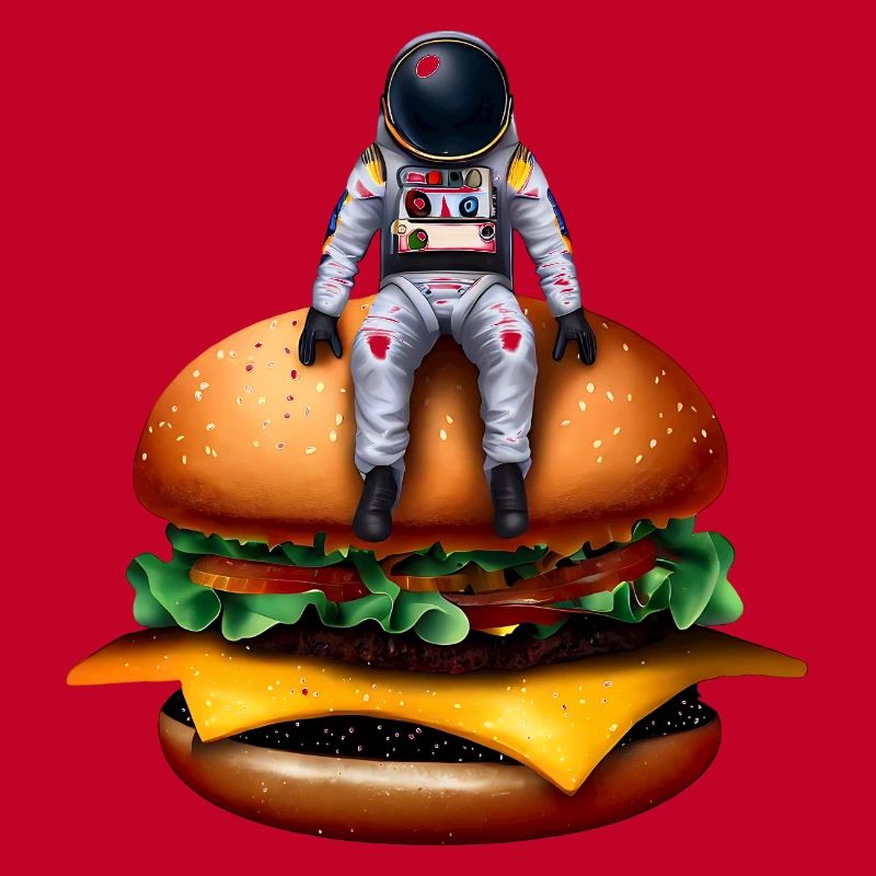 Space Astronaut Cheeseburger