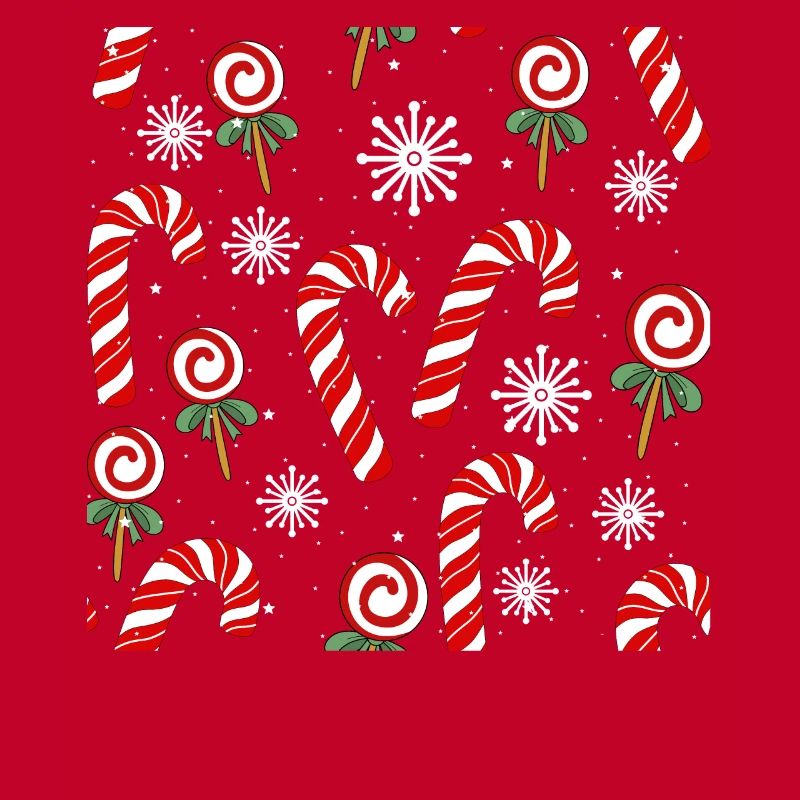 Conception de canne à sucre de Noël