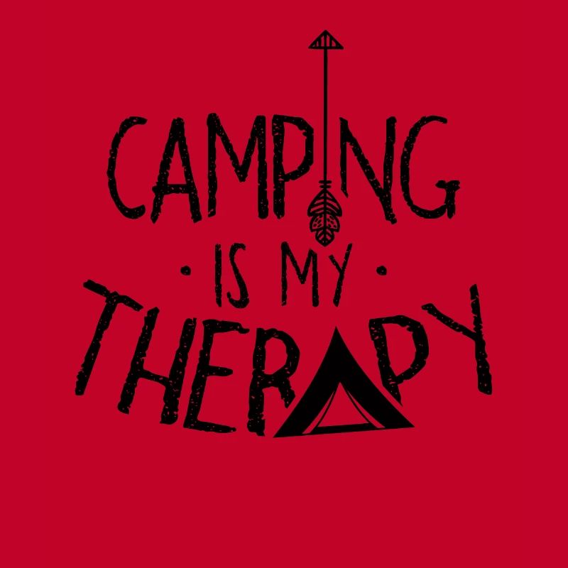 Camping is my therapy Camper Camping Camper