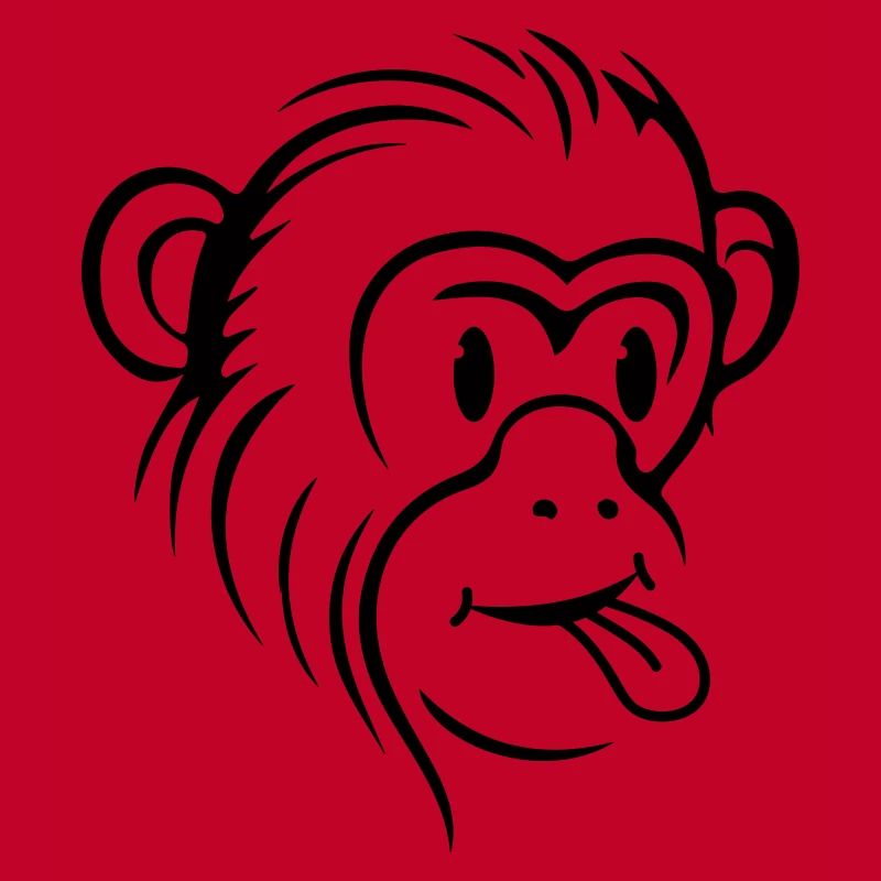 Singe drôle