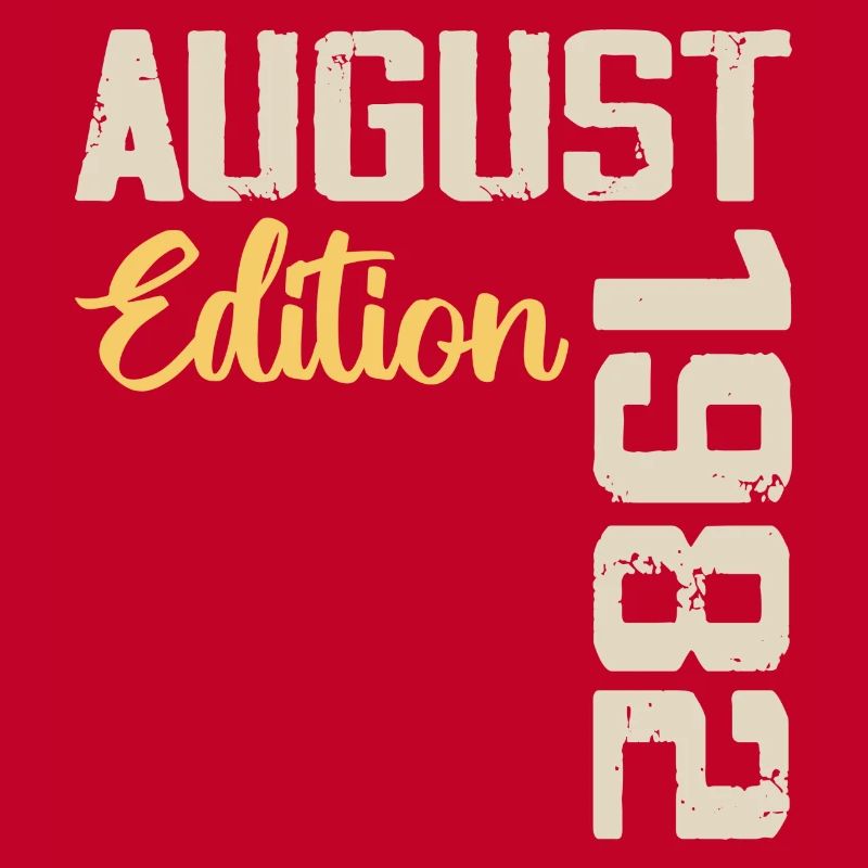 Jubiläum August 1982 - Limitierte Auflage August 1982