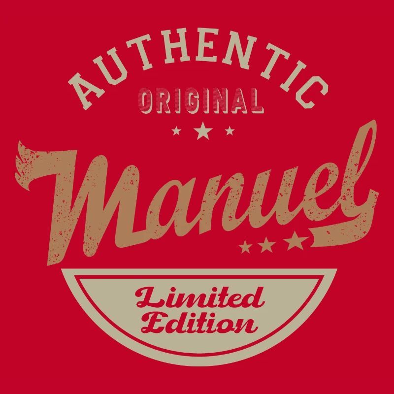 Gift manual Tshirt personalized first name manual