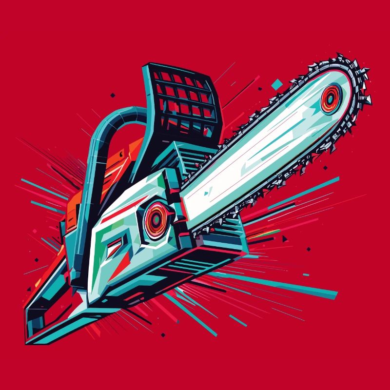 Vector Polygon Chainsaw