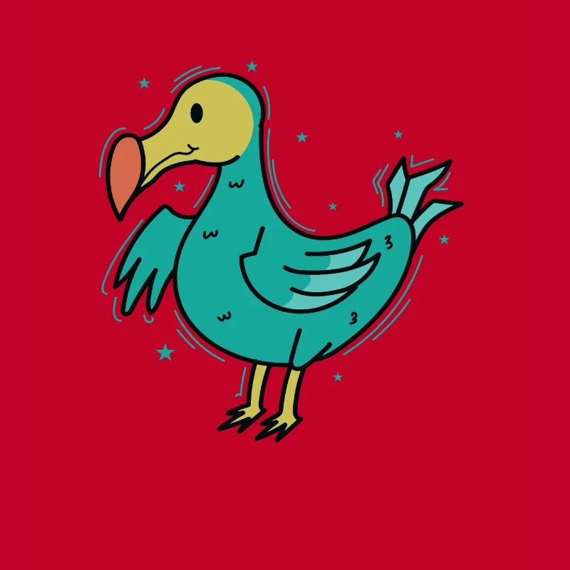 oiseau dodo mignon de l’île Maurice