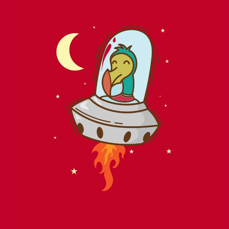 Dodo dans l’espace Oiseau de l’île Maurice