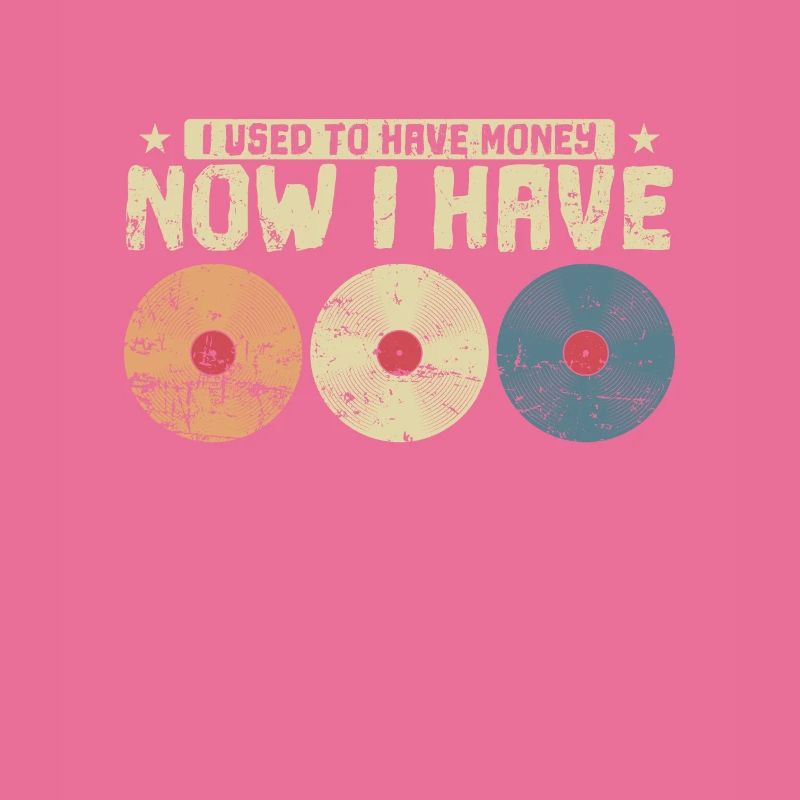 J’avais de l’argent maintenant j’ai des vinyles