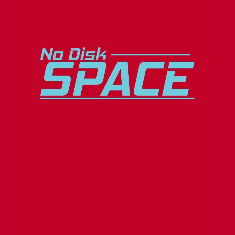 Pas de module de mémoire rétro d'espace disque