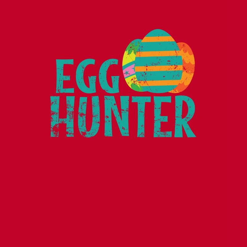 Egg Hunter Easter Colorful Easter Eggs