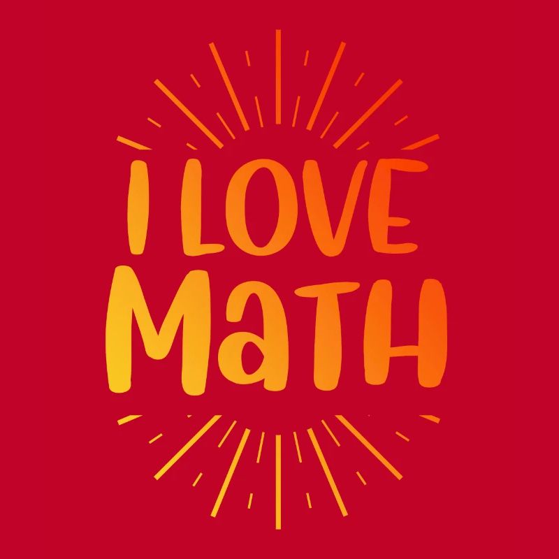I love math
