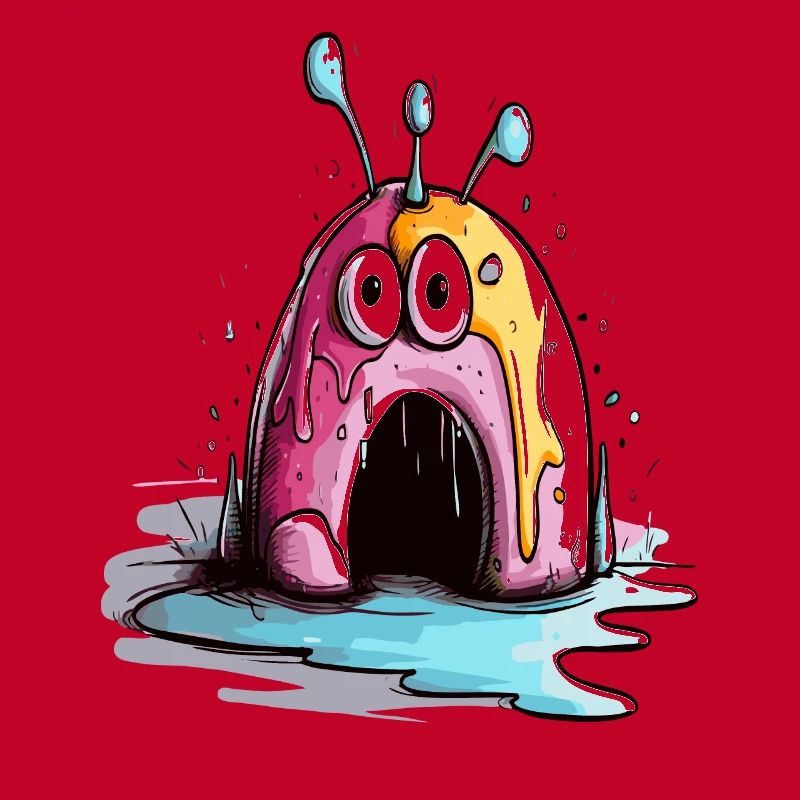 Surprise écorchée du monstre beignet