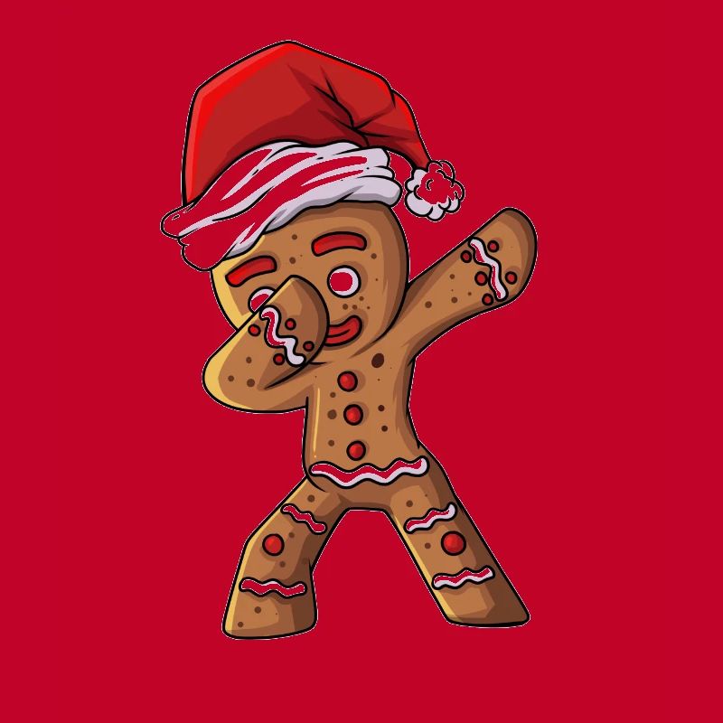 Christmas Gingerbread Biscuit Cookie Dab Dabbing