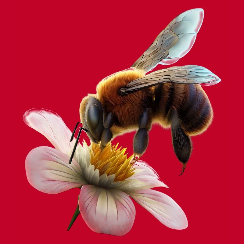Bee on flower