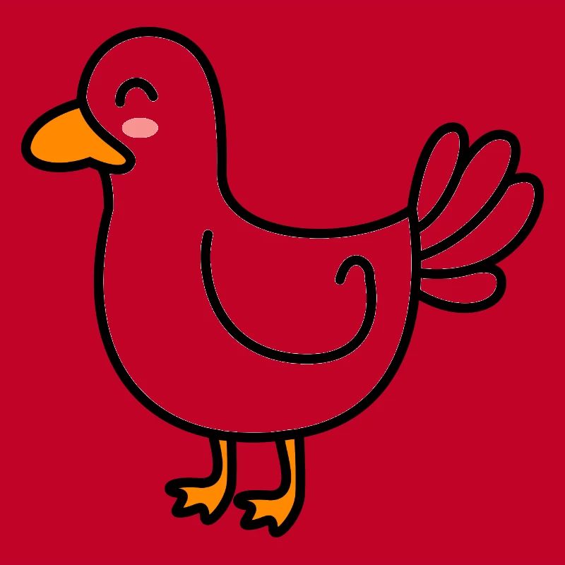 Goose Comic Animal