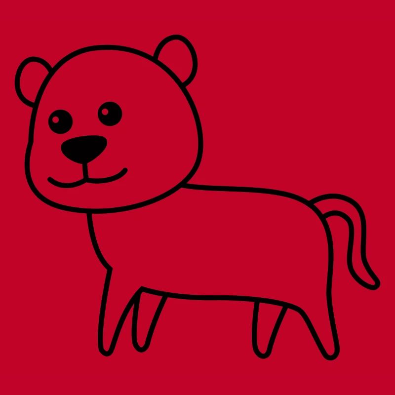 Panther Comic Animal