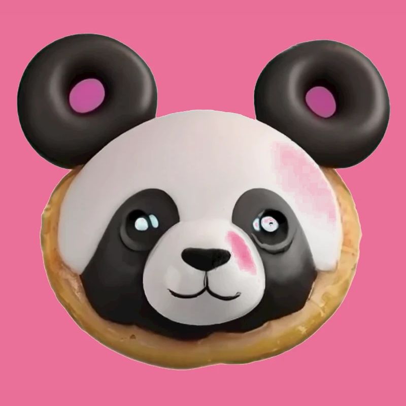 Panda Triple Donuts