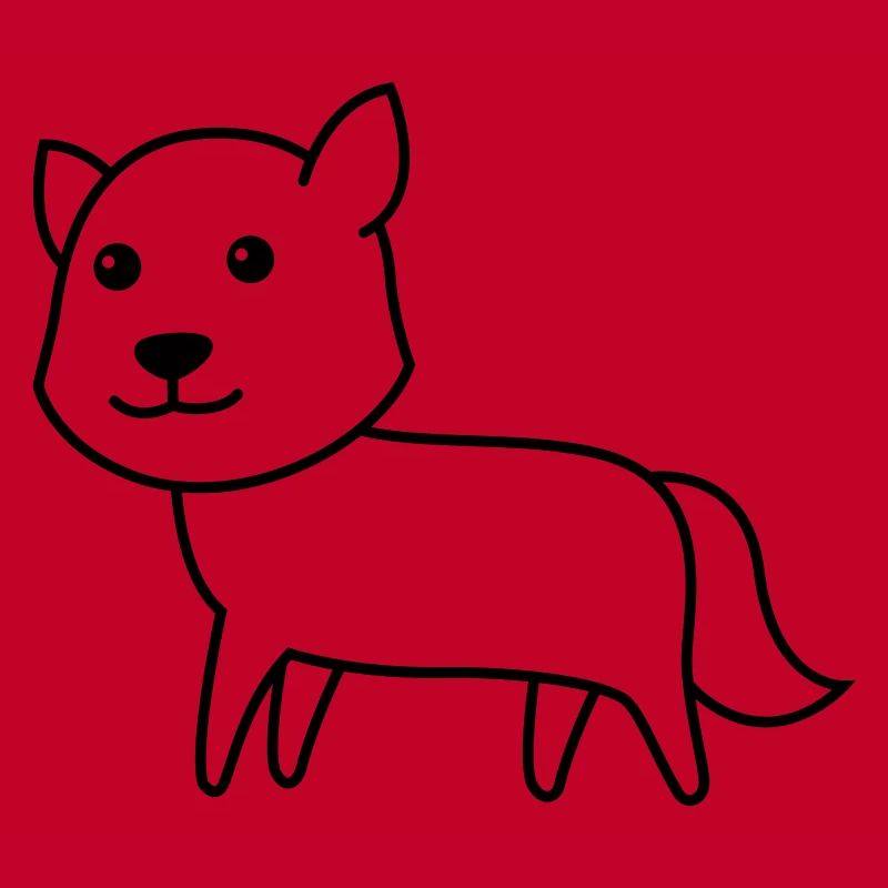 Wolf Comic Animal