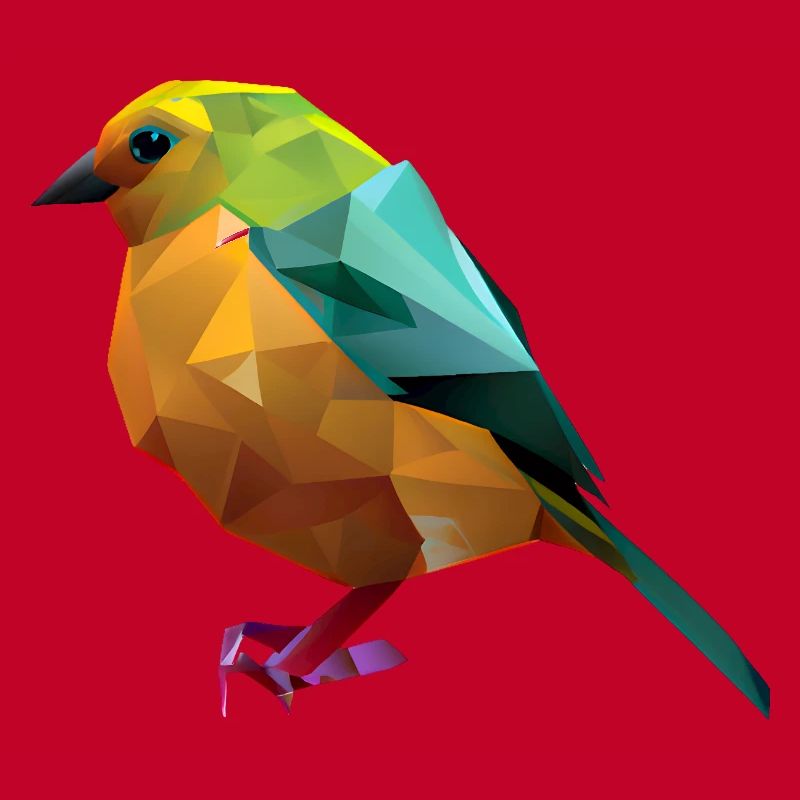 Conception d’oiseaux polygonaux