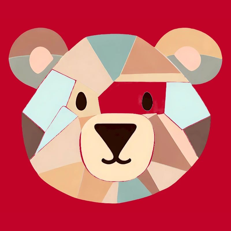 Cubist bear