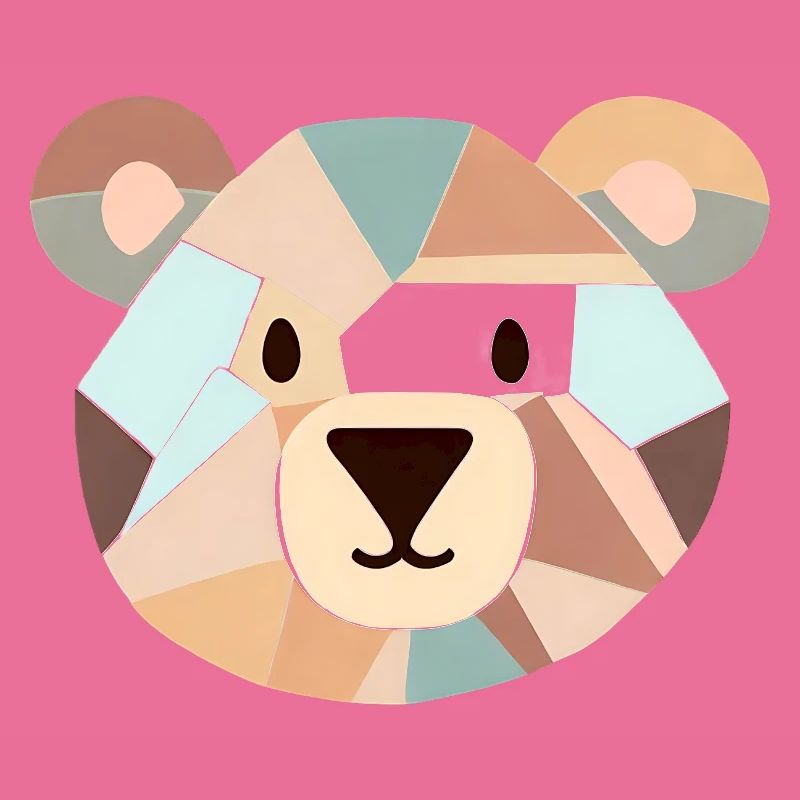 Cubist bear