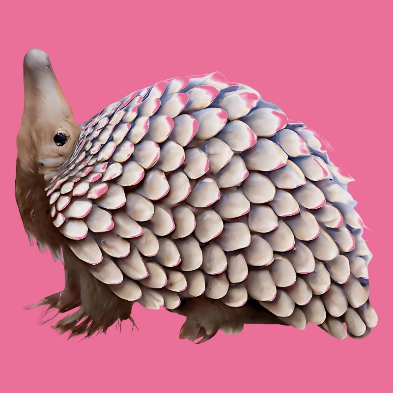 Cute pangolin design