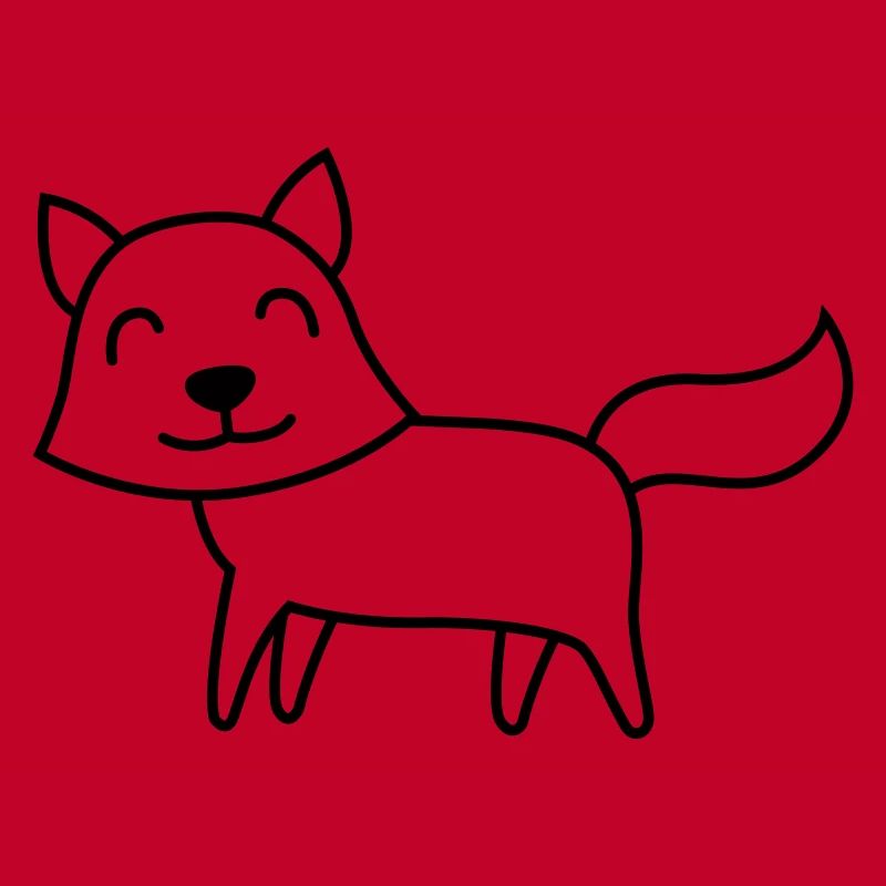 Fuchs Comic Tier