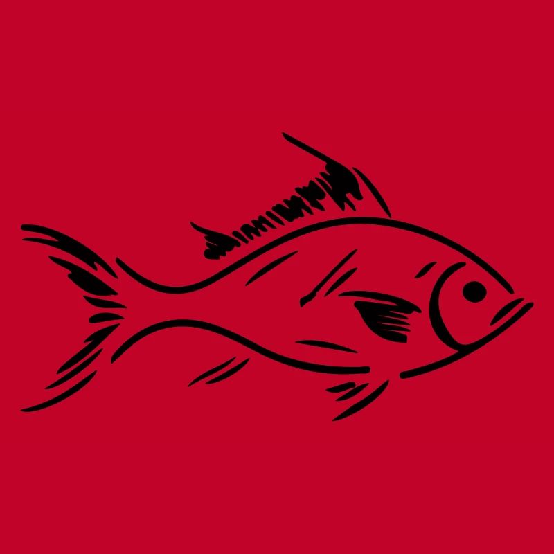 Silhouette de poisson