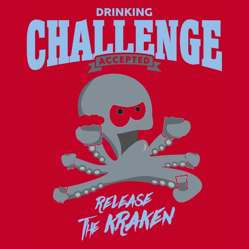 drinking challenge accepted - release the kraken