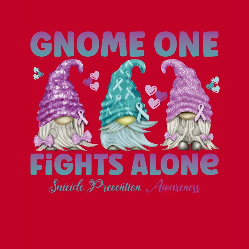 Gnome One Fights Suicide Prevention