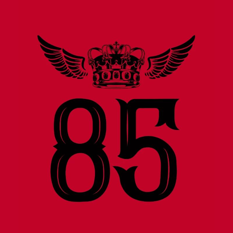 85 Number crown